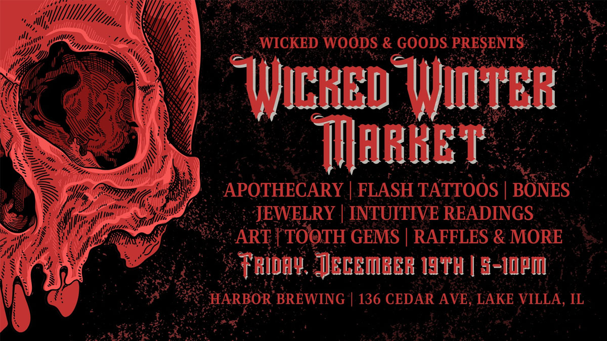 Wicked Winter Market at Harbor Brewing Co. Lake Villa